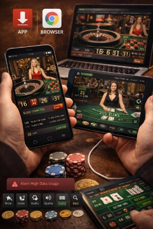 Mobile Live Casino